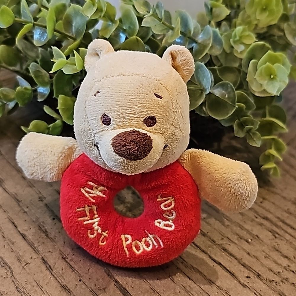 My first Pooh Bear rattle toy